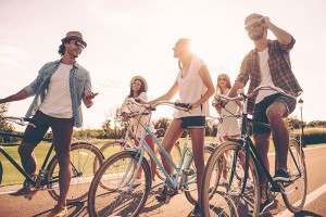 cyclists in Pennsylvania